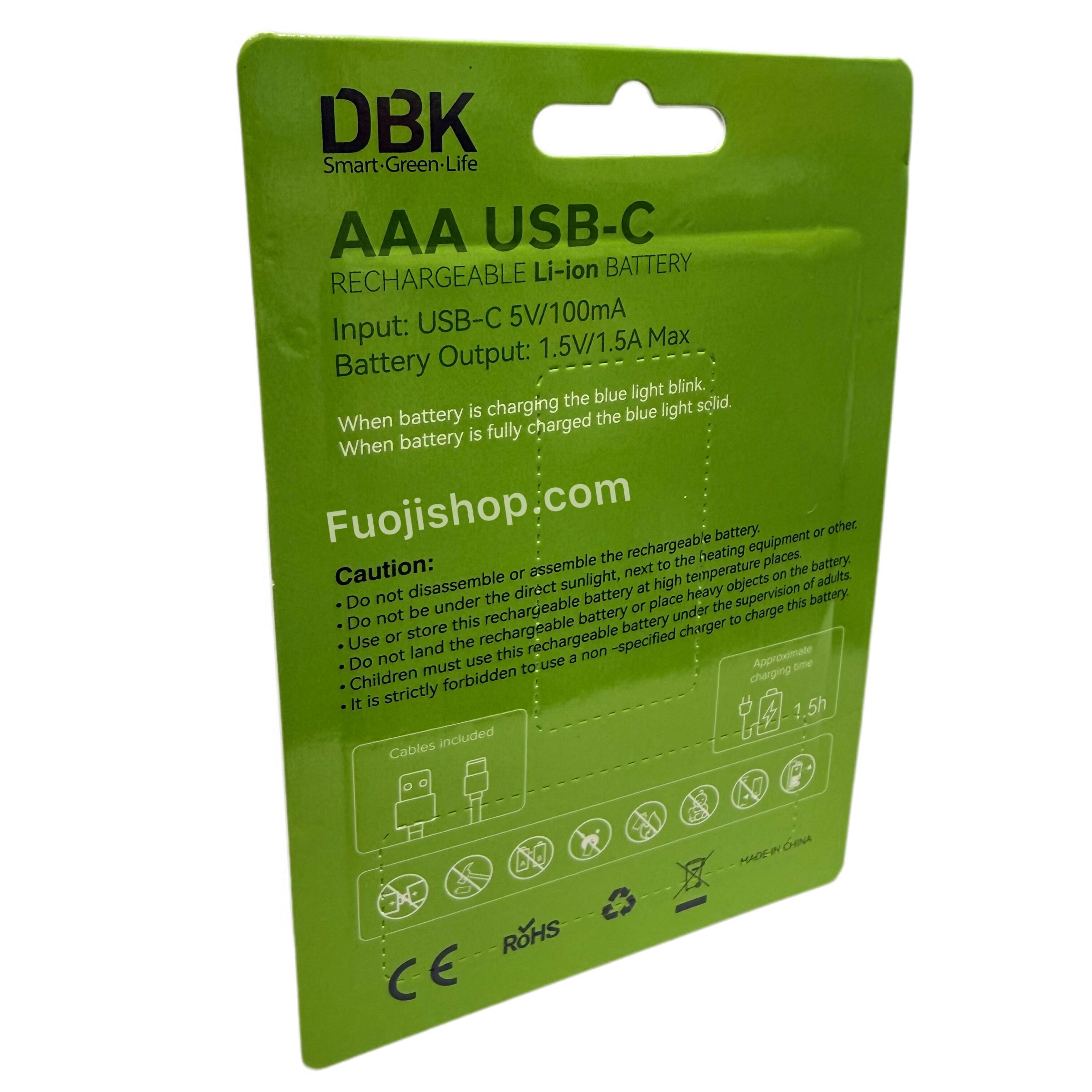 باتری نیم قلمی DBK AAA 